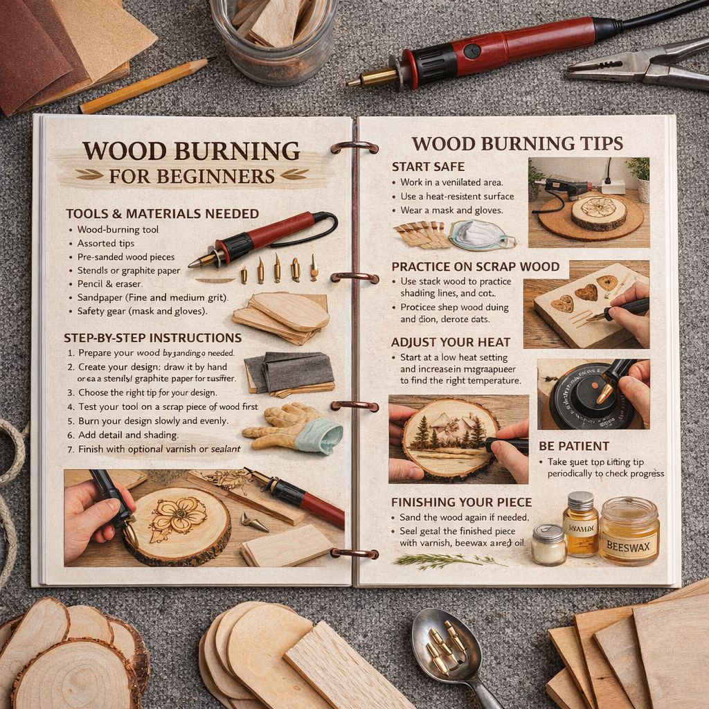 1.000+ Free Wood Burning Guide