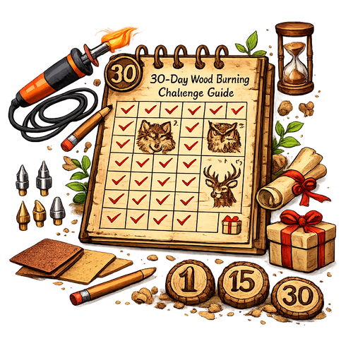 30-Day Wood Burning Challenge Guide