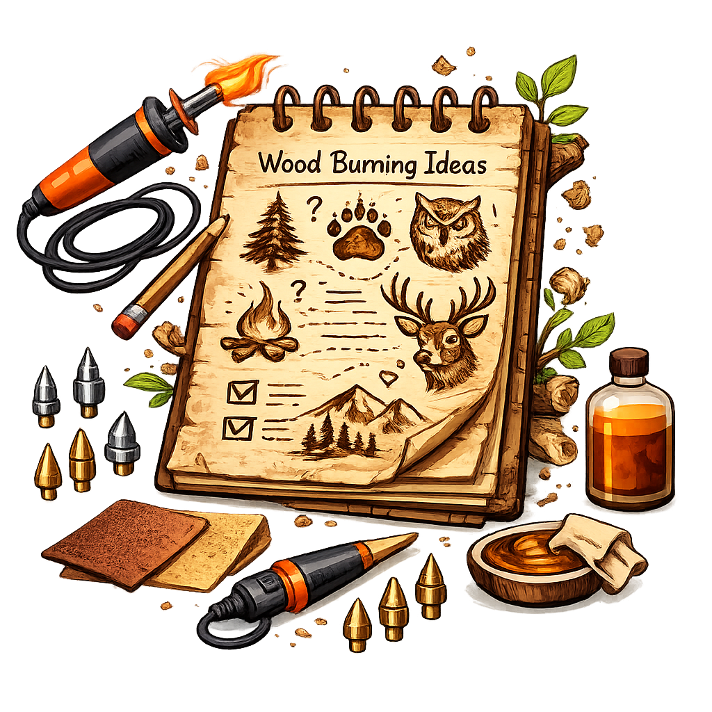 Rustic Wood Burning Ideas Notes