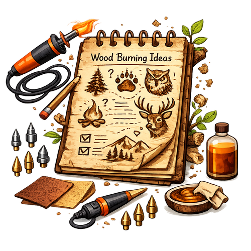 Rustic Wood Burning Ideas Notes