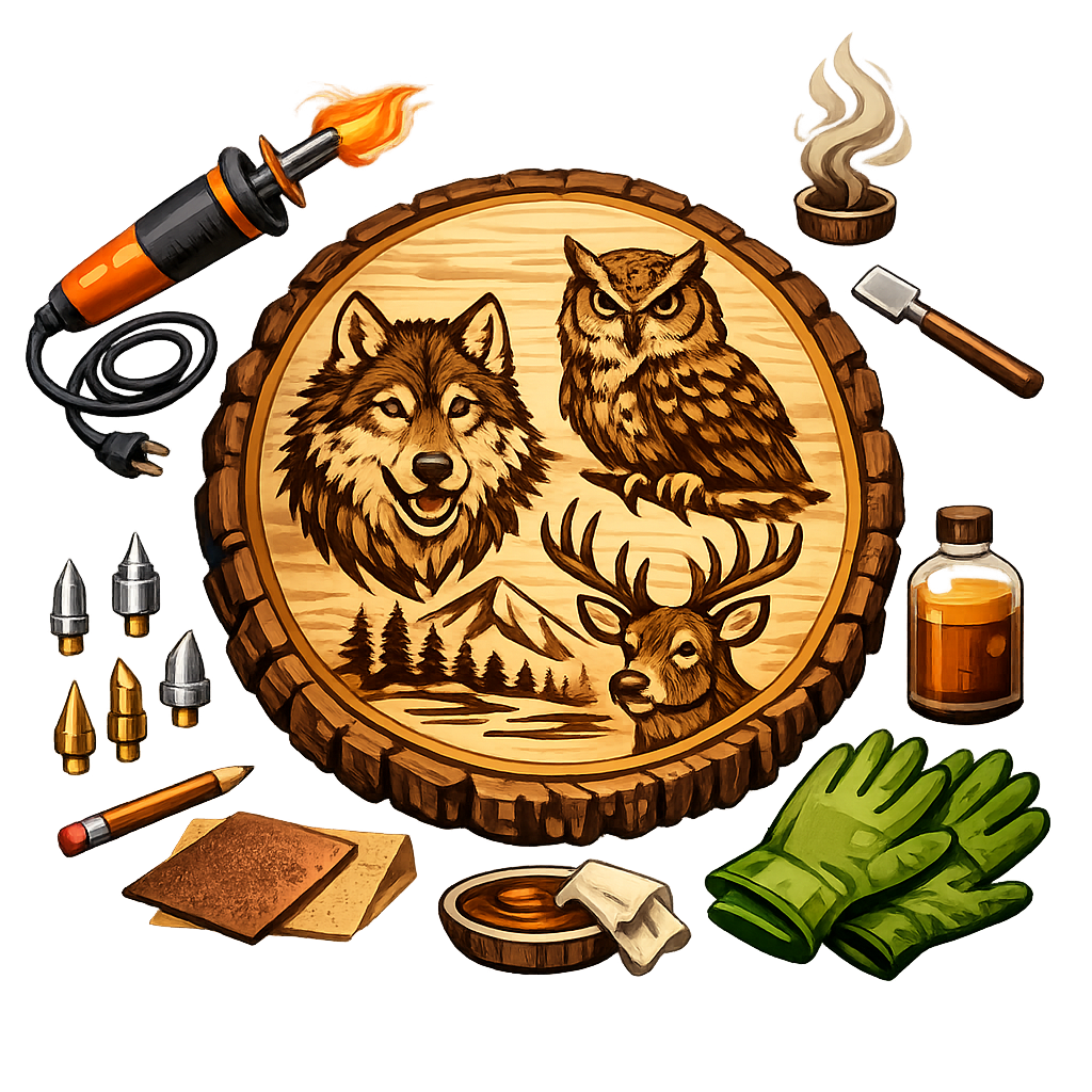 Wood Burning Animal Designs Guide