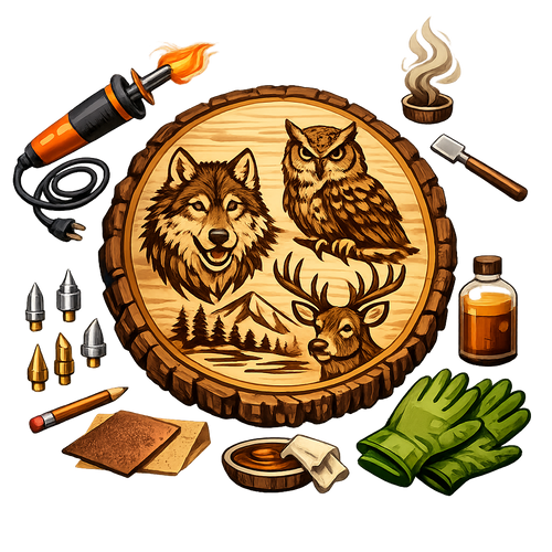 Wood Burning Animal Designs Guide