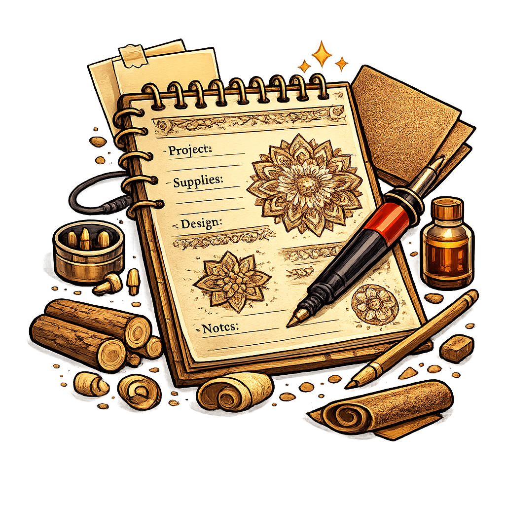 Wood Burning Mandala Patterns Guide
