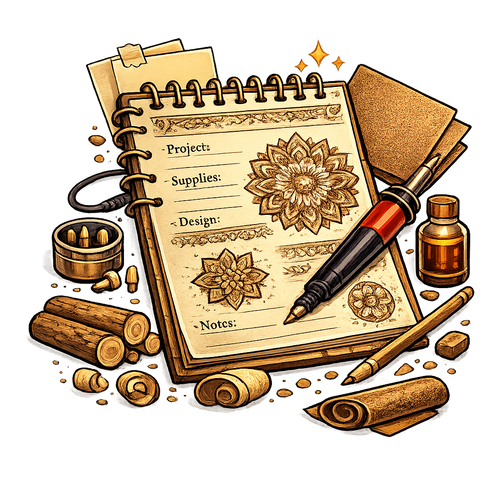 Wood Burning Mandala Patterns Guide