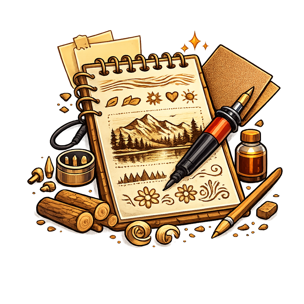 Wood Burning Pattern Notes