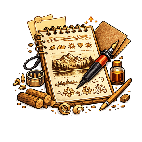 Wood Burning Pattern Notes