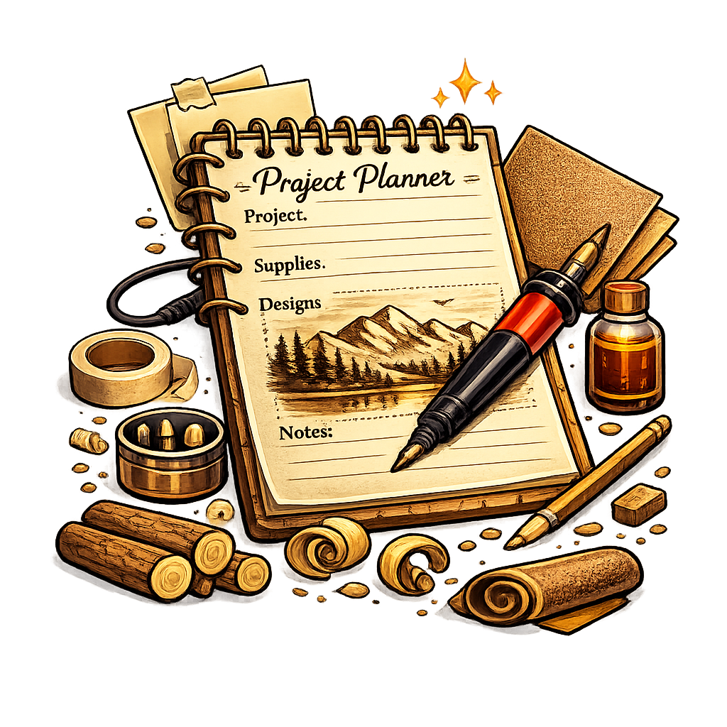 Wood Burning Project Planner