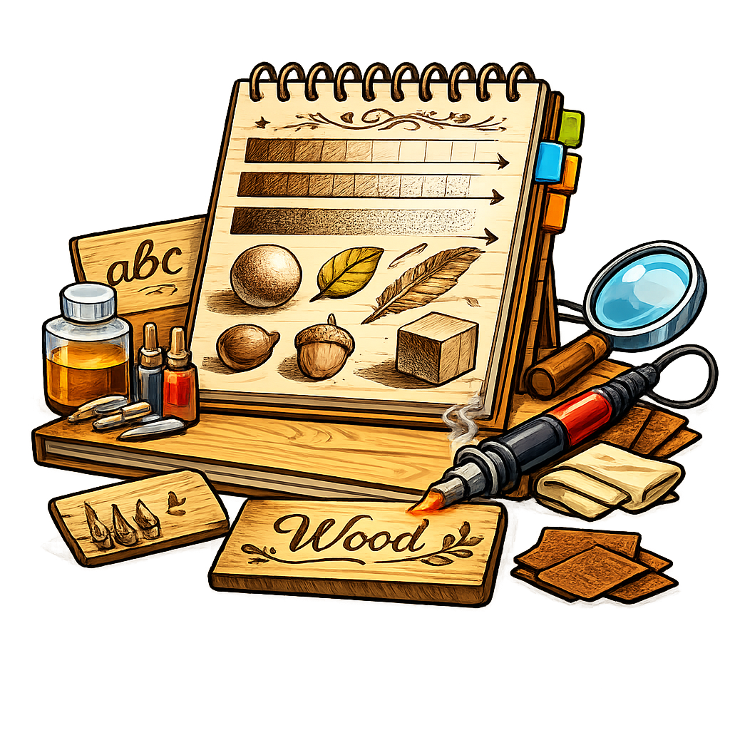 Wood Burning Shading Notes