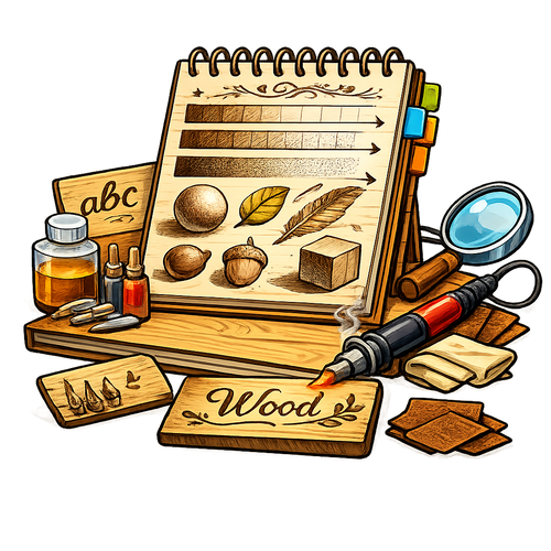 Wood Burning Shading Notes